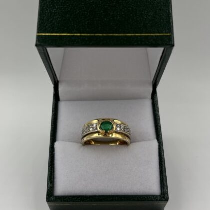 Bague émeraude