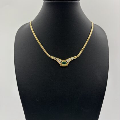 Collier émeraude