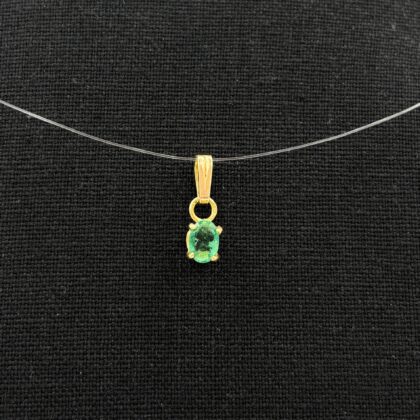 Pendentif émeraude