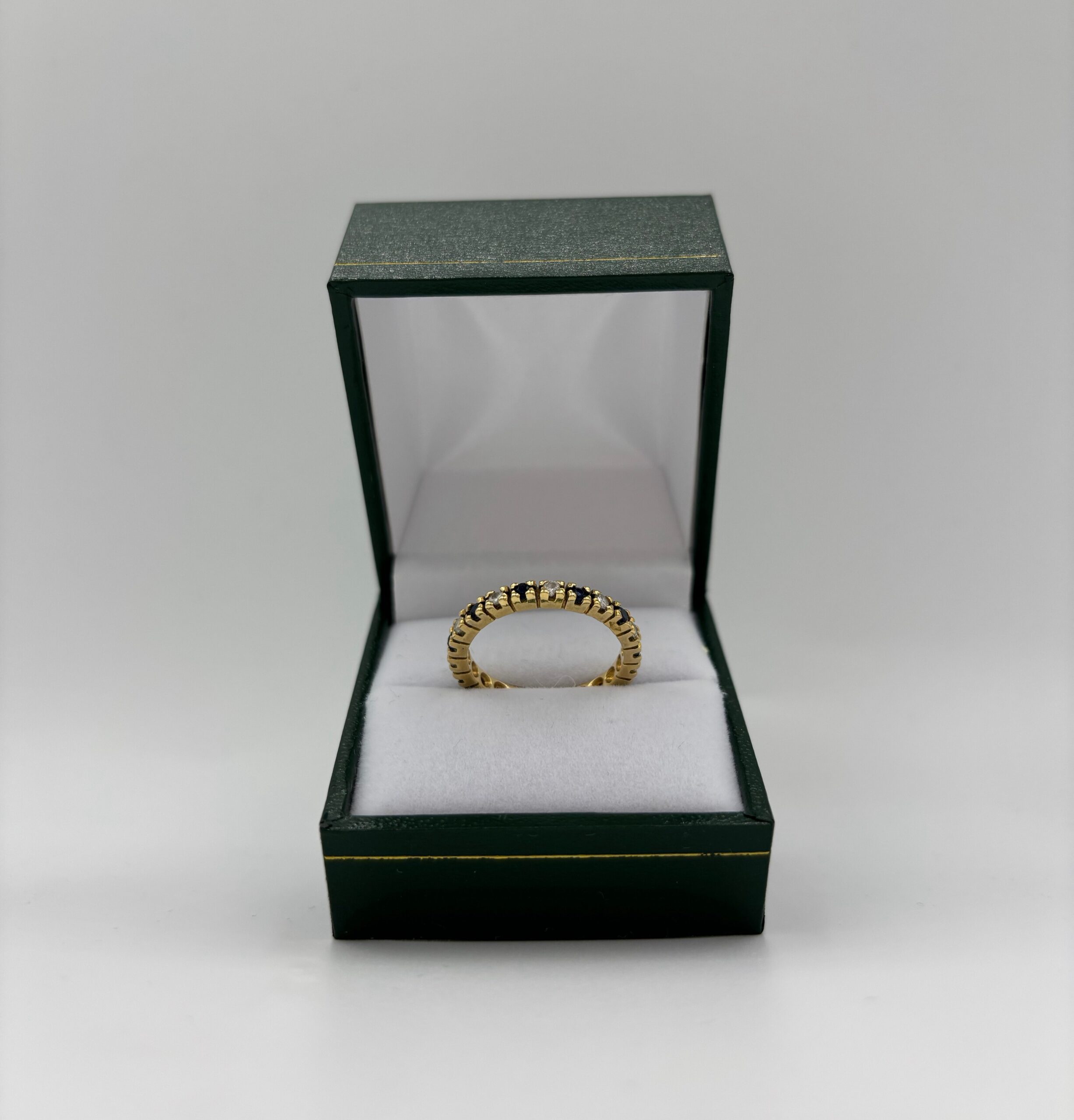 Alliance saphir et diamant – Image 4