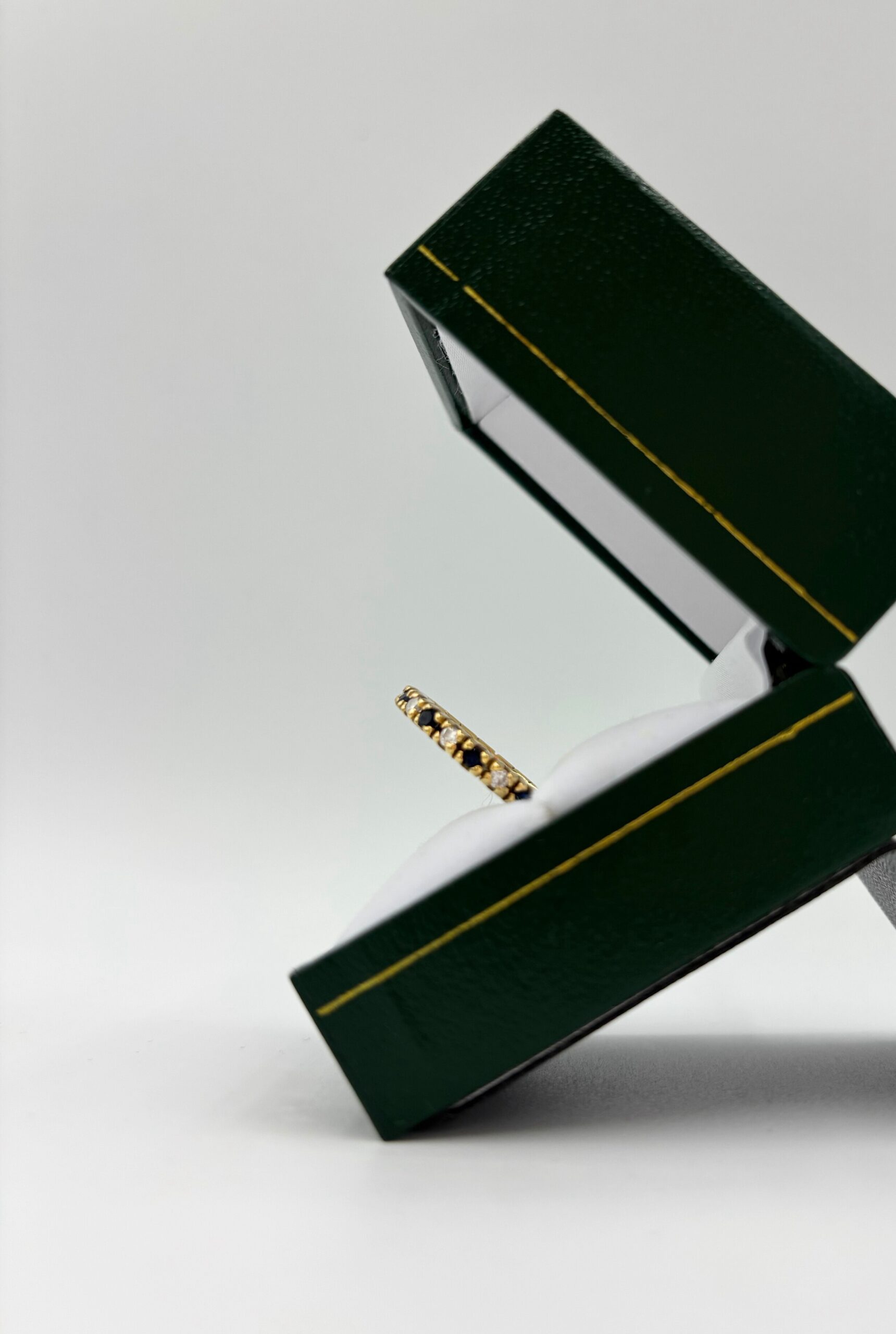 Alliance saphir et diamant – Image 3