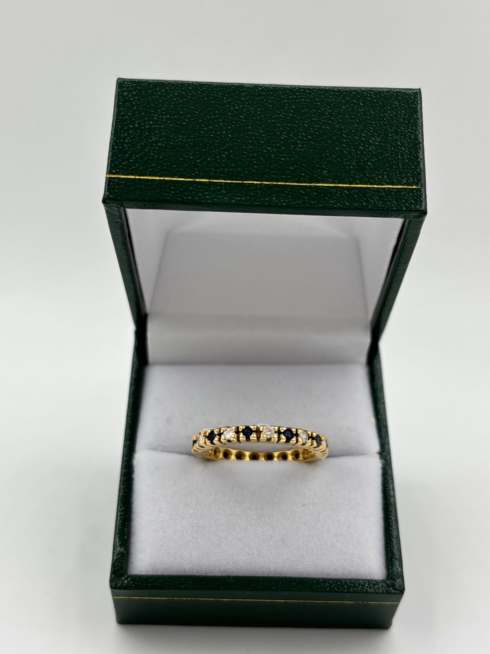 Alliance saphir et diamant