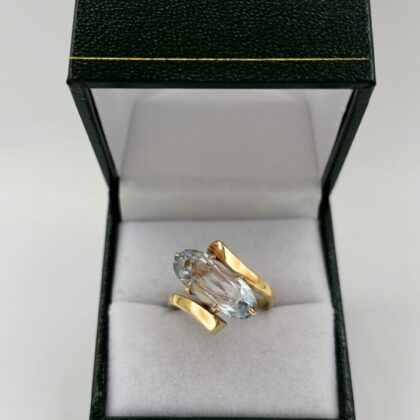 Bague Aigue-marine