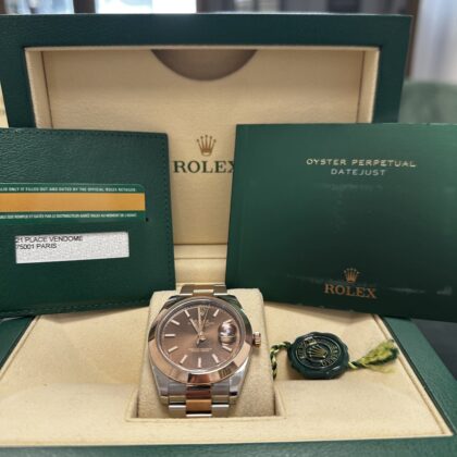 Rolex Datejust chocolat