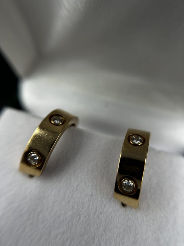 Boucles d'oreilles "LOVE" de Cartier – Image 2