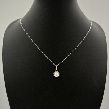 Collier Platine Diamant