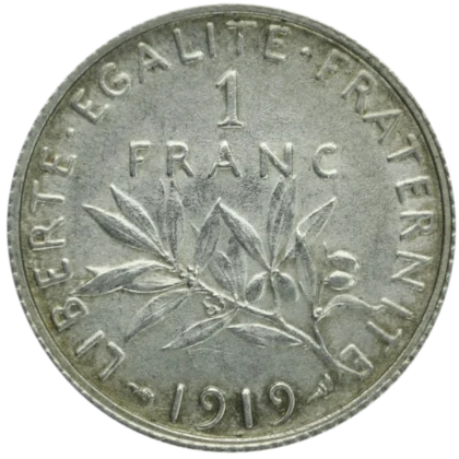 1 Franc Semeuse 1898 - 1920