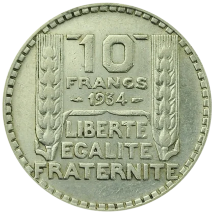 10 Francs Turin 1929 - 1939