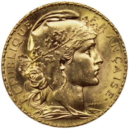 20 Francs Marianne Coq