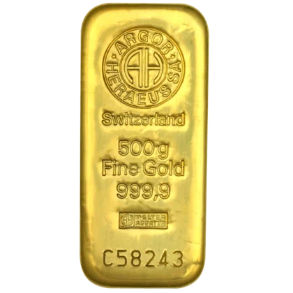 Lingot 500g Or