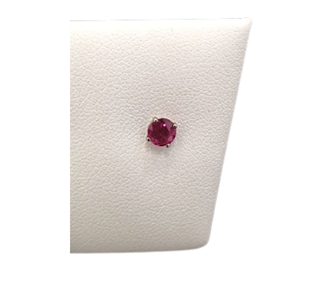 Boucles d'oreilles Rubis rose – Image 2
