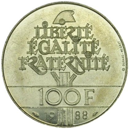 100 Francs Argent 1982 - 2002