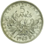 5 Francs Semeuse 1959-1969