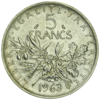 5 Francs Semeuse 1959-1969
