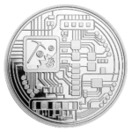 Bitcoin 1 Once Argent
