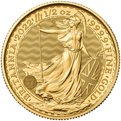 Britannia 1/2 Once Or