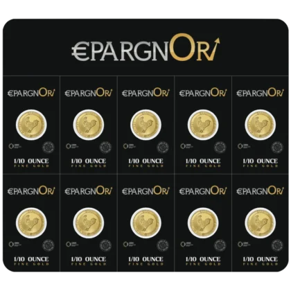 EpargnOr 10 x 1/10 Once Or