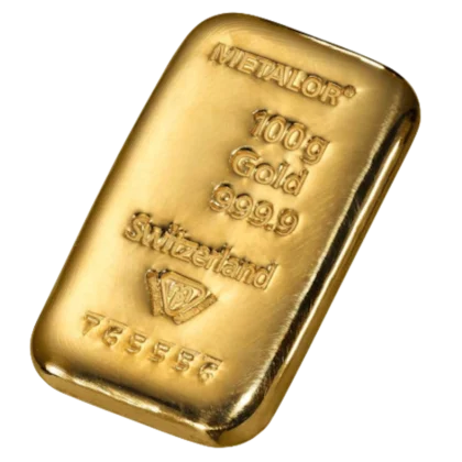 Lingot 100g Or