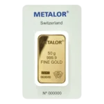 Lingot 50g Or