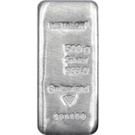 Lingot 500g Argent TVA incluse