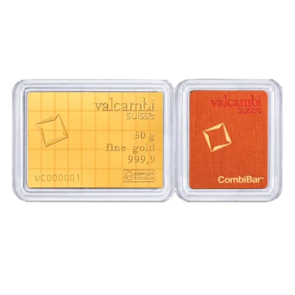 Lingotin Combibar 50g Or