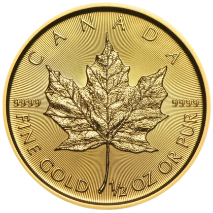 Maple Leaf 1/2 Once Or