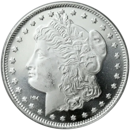 Morgan Dollar 1 Once Argent