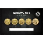 Set 5 Pieces 20 Francs Or