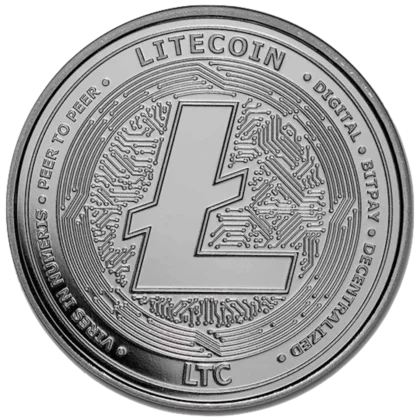 Litecoin 1 Once Argent
