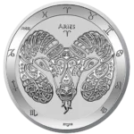 Signe du Zodiaque : Belier 1 Once Argent