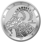 Signe du Zodiaque : Capricorne 1 Once Argent