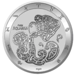 Signe du Zodiaque : Verseau 1 Once Argent