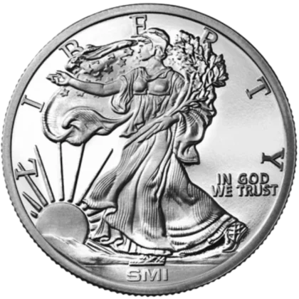 Walking Liberty 1 Once Argent