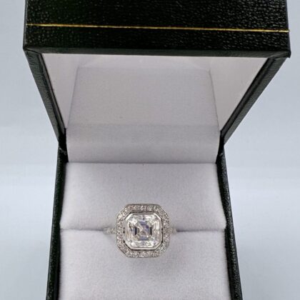 Bague Platine Diamant 1 carat