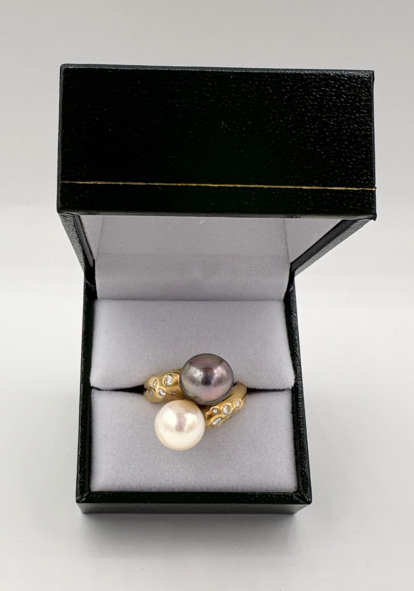Bague Toi & Moi Perles de culture