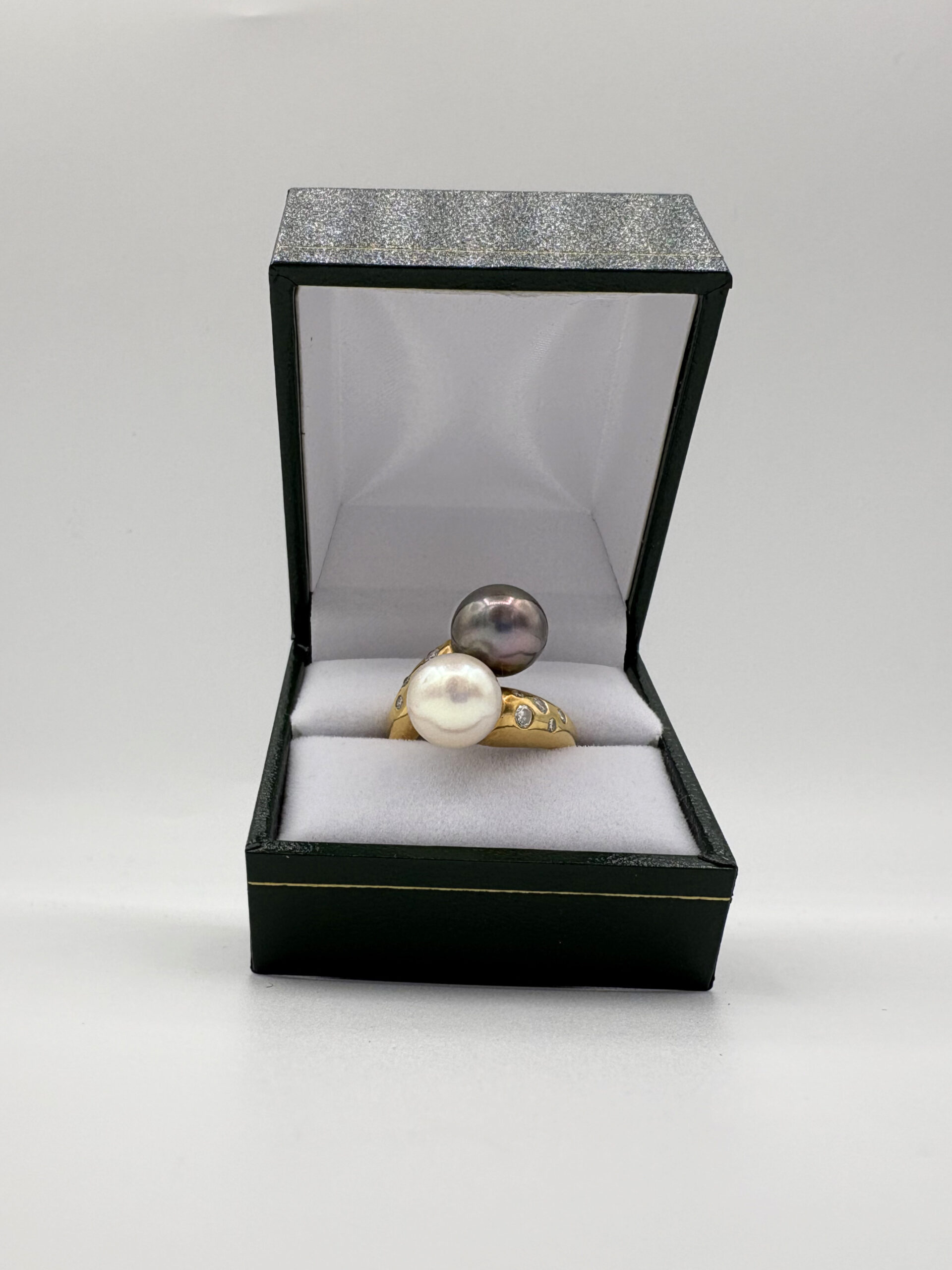 Bague Toi & Moi Perles de culture – Image 3
